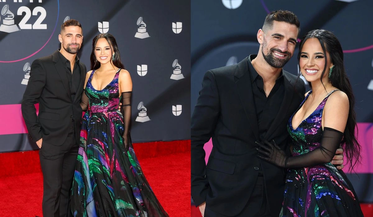 Becky G And Sebastian Lletget Red Carpet Debut