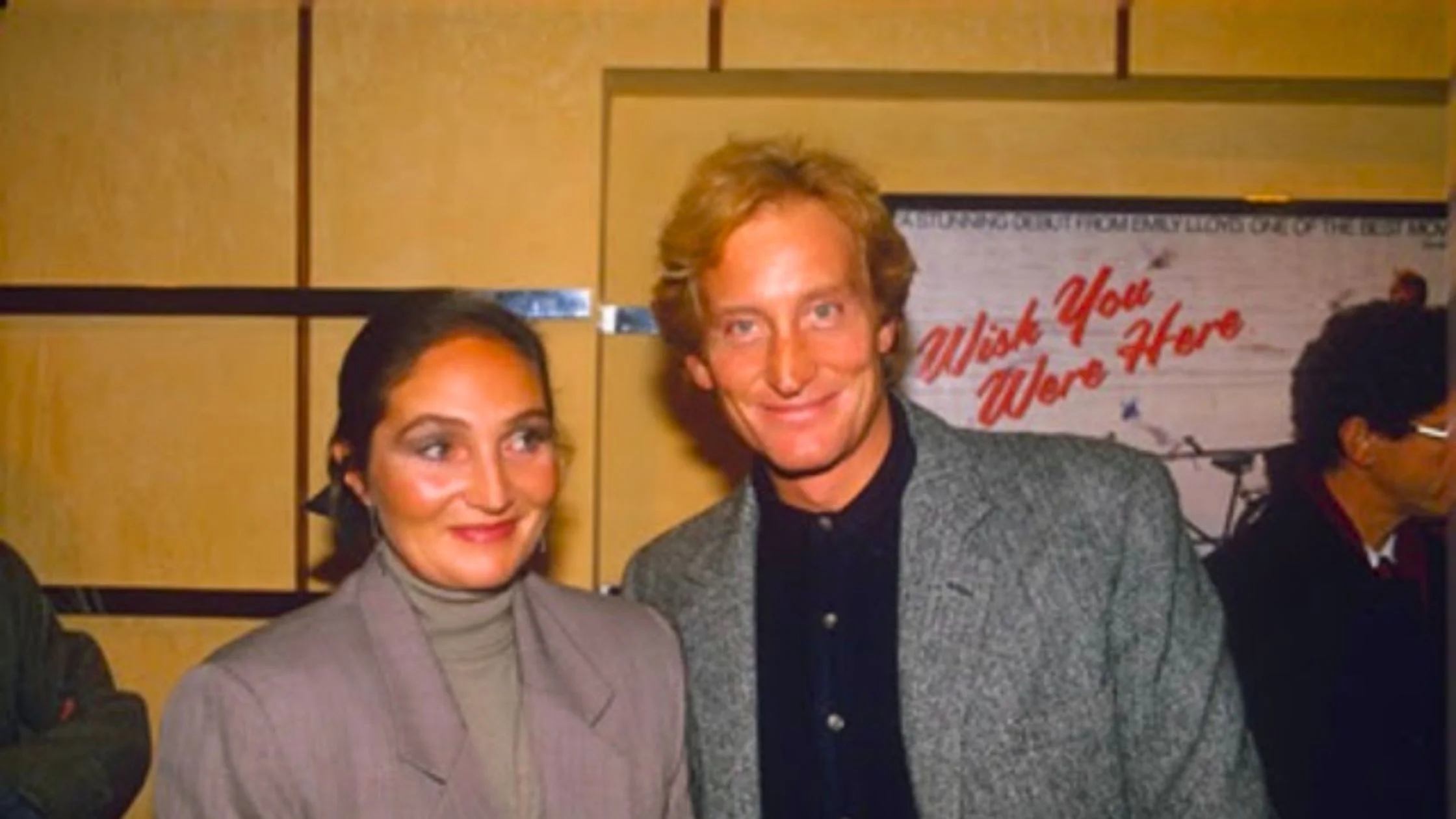 Charles Dance With His Ex Wife Joanna Haythorn