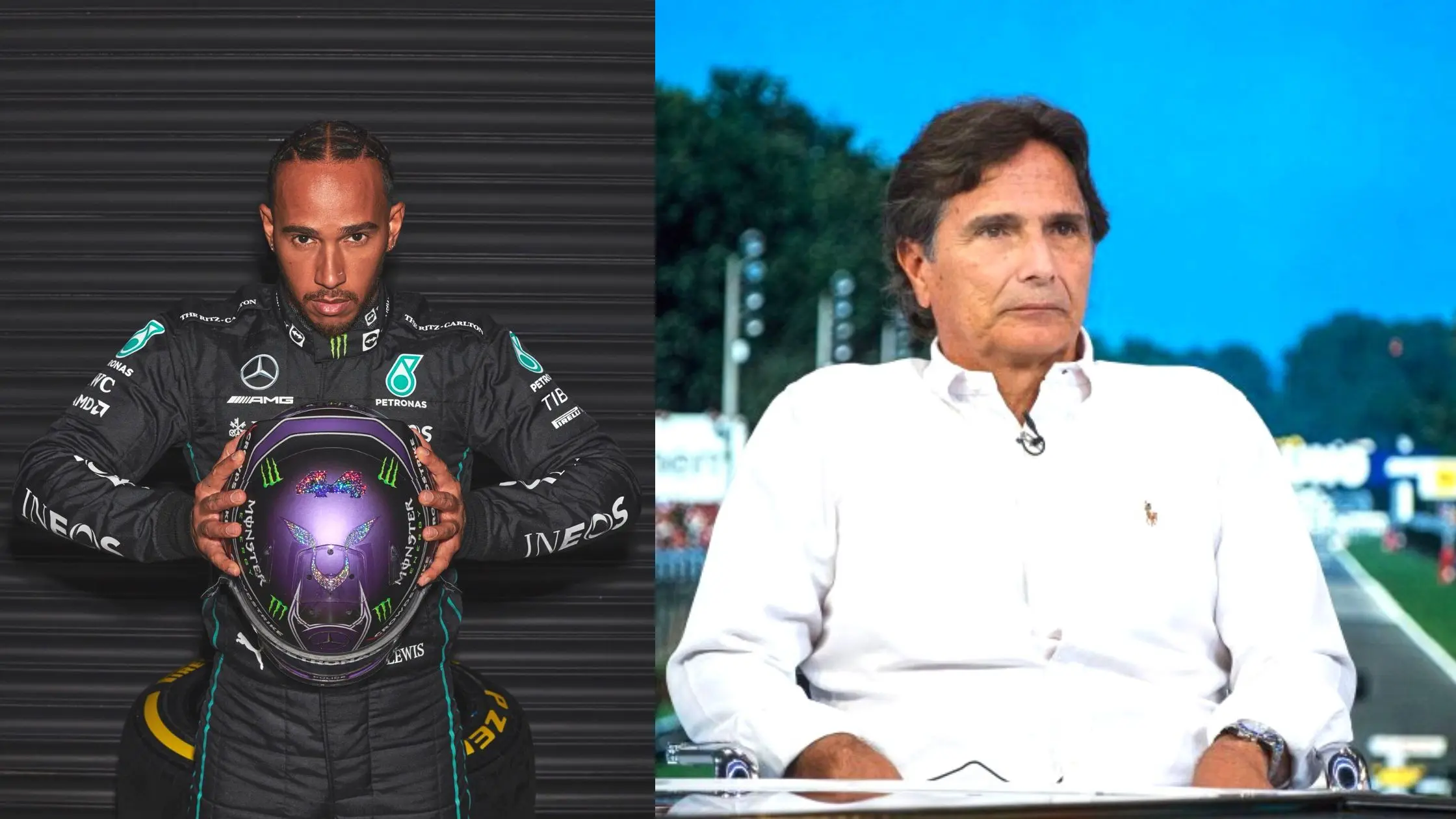 Nelson Piquet Comments On Lewis Hamilton