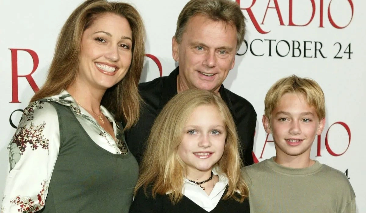 Pat Sajak And Lesly Brown family