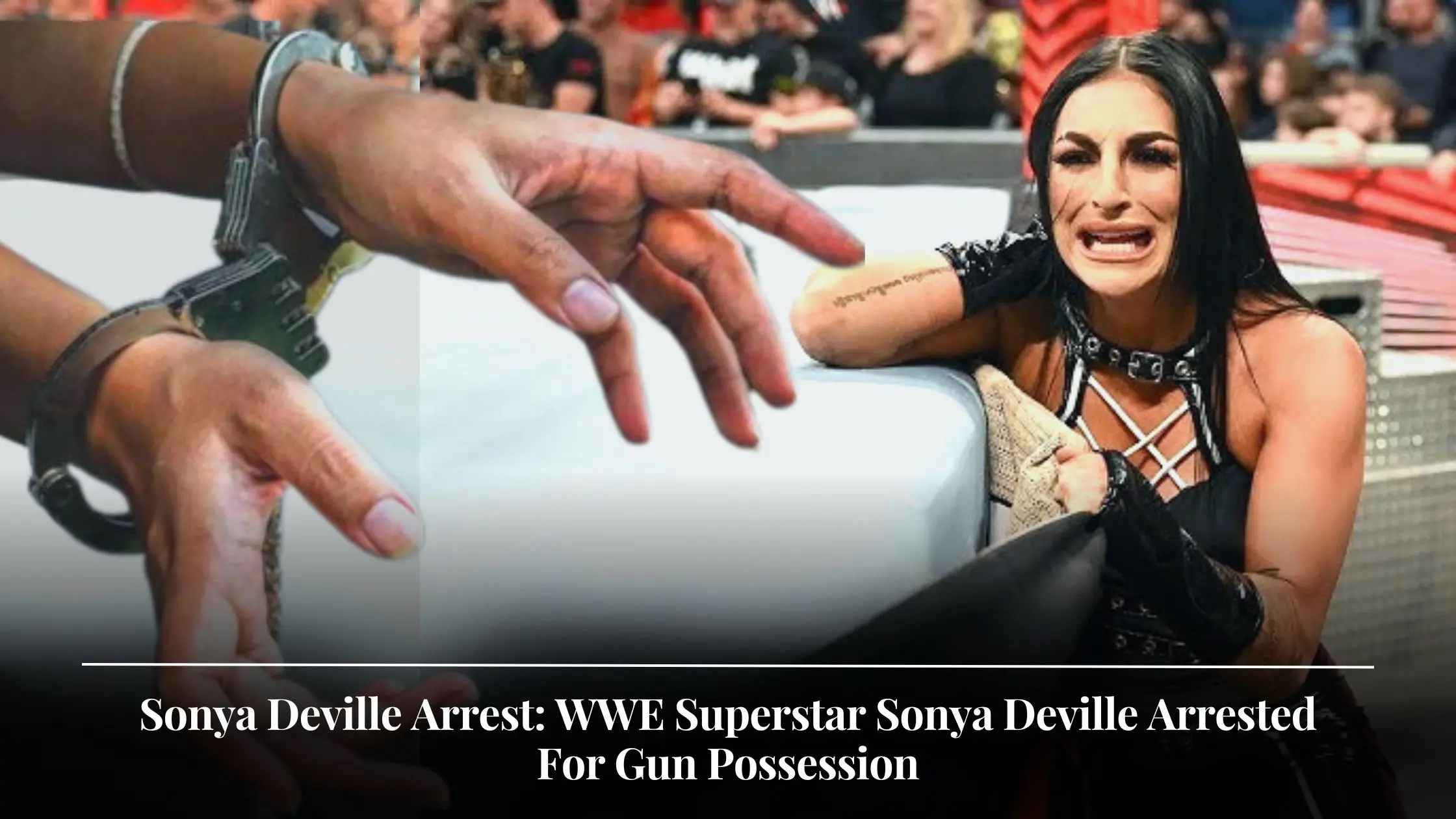 Sonya Deville Arrest WWE Superstar Sonya Deville Arrested For Gun Possession