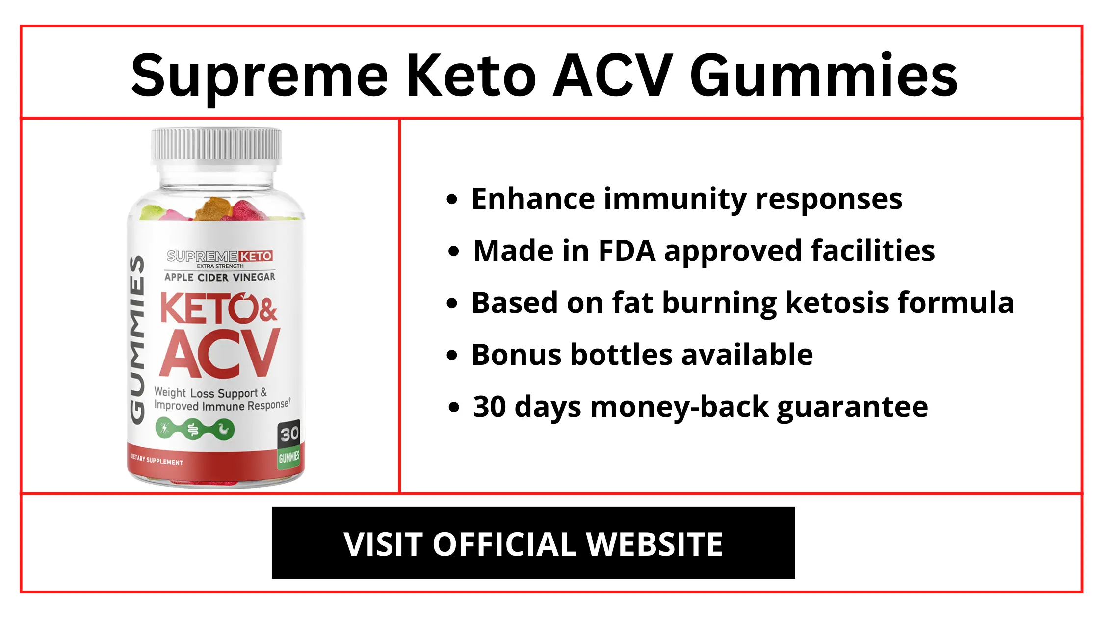 Supreme Keto Gummies