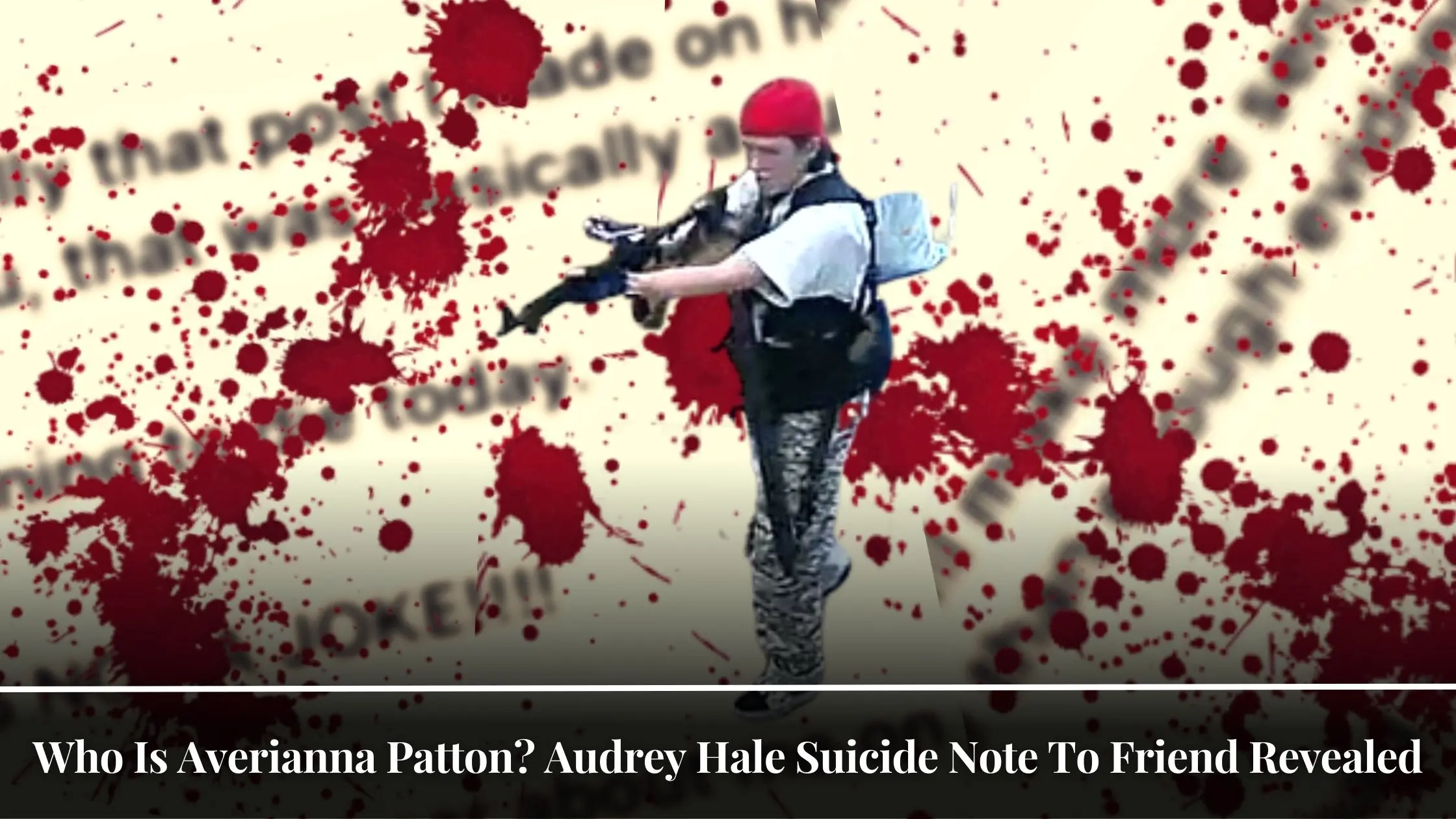 Who Is Averianna Patton Audrey Hale Suicide Note To Friend Revealed