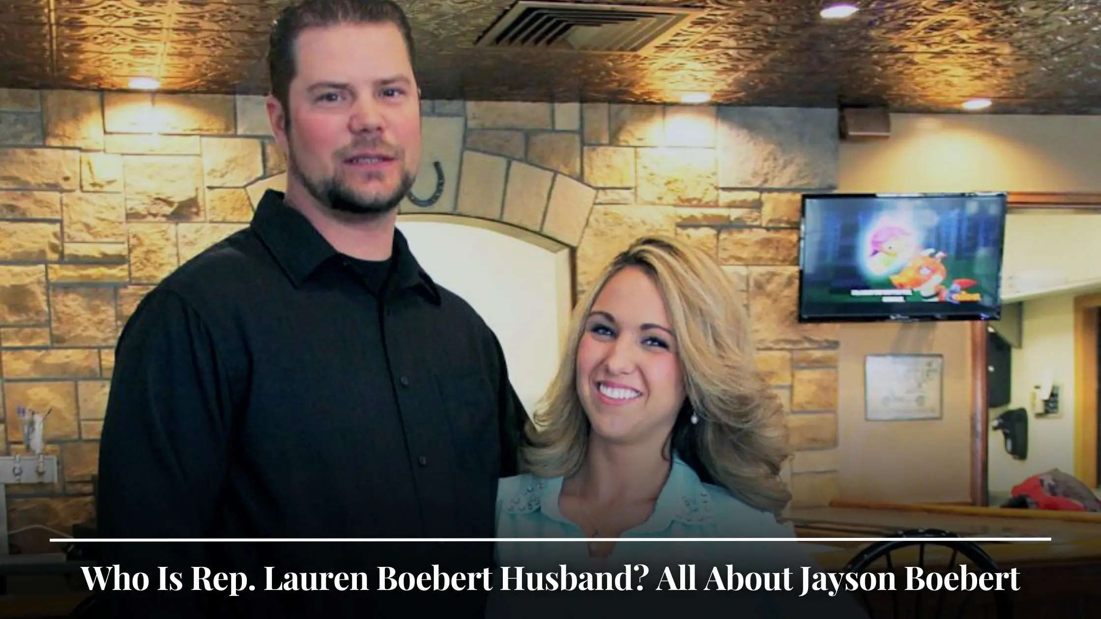 Who Is Rep. Lauren Boebert Husband All About Jayson Boebert