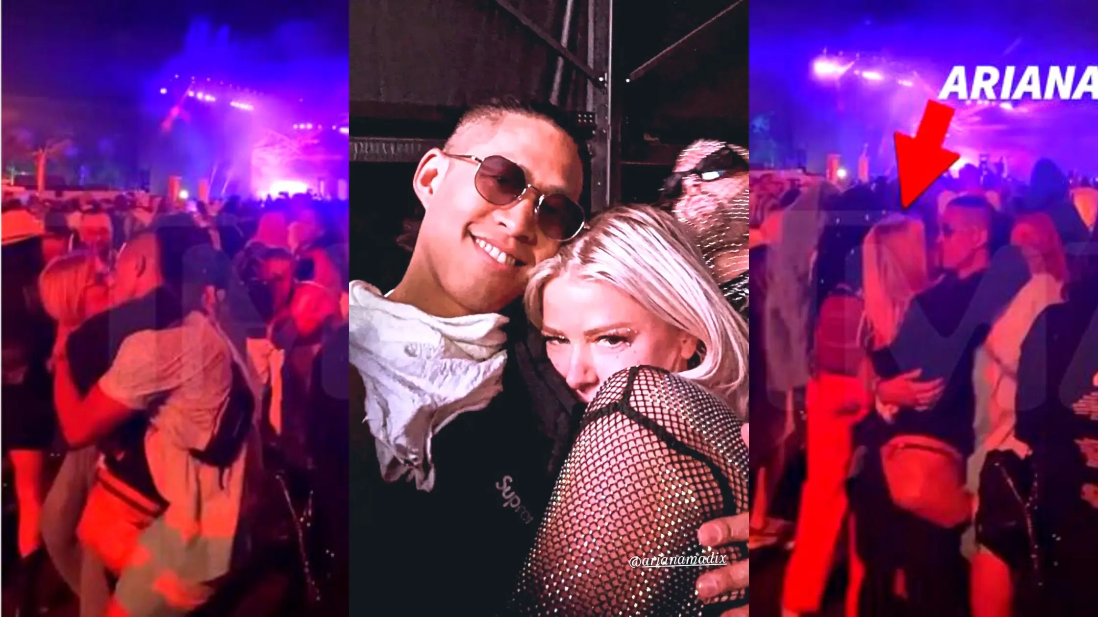 Ariana Madix Kisses Daniel Wai At Coachella