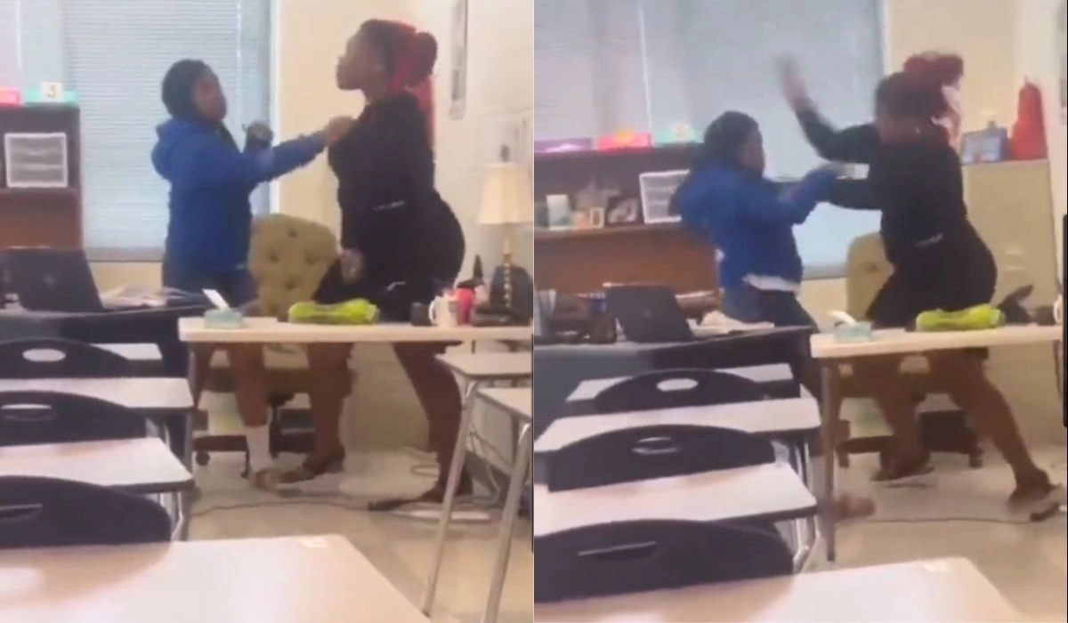 Rocky Mount Teacher Fight Video Student-Teacher Fight For Phone