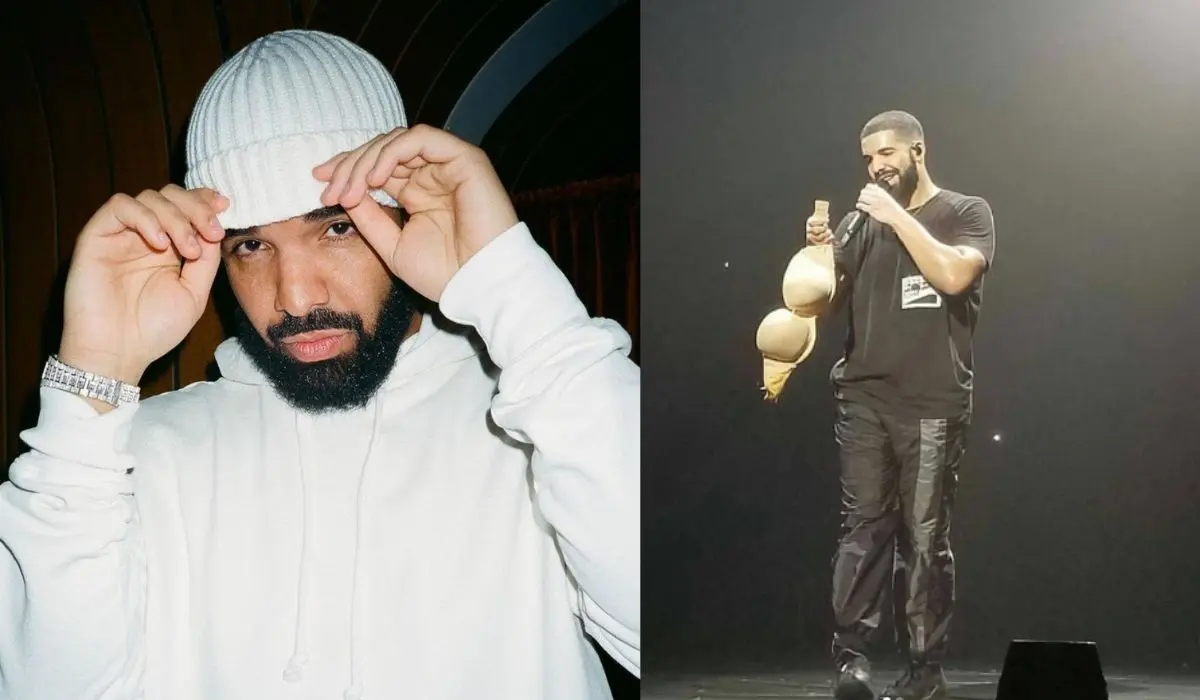 Drake's Viral Concert Moment Fans Throw Bras At Drake During A Concert In Detroit