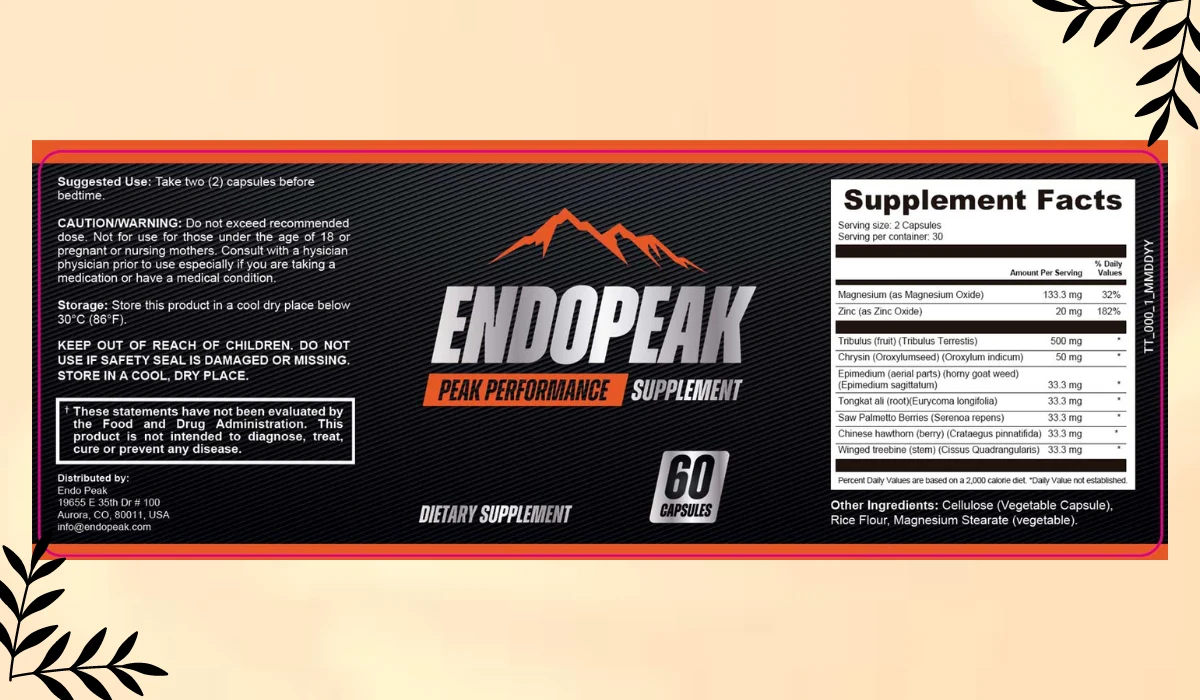 EndoPeak Label