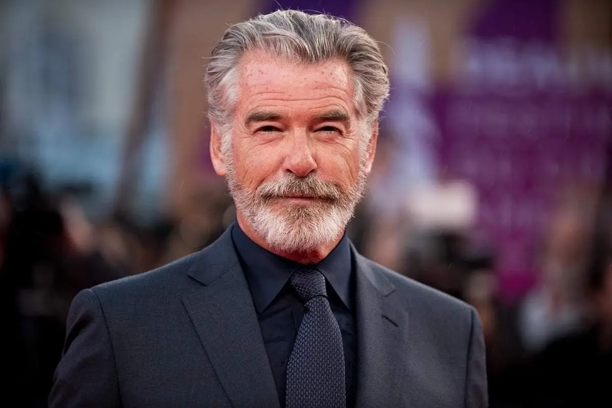 Pierce Brosnan Attends 'The Out-Laws' Premiere with His Two Sons