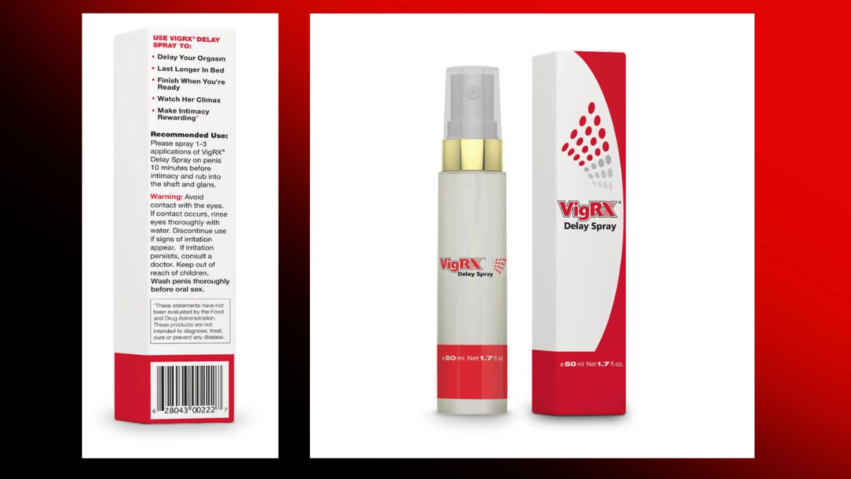 VigRX Delay Spray supplement Facts